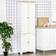 Homcom Freestanding White Storage Cabinet 61x183cm