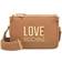 Love Moschino Lettering Cammello Bag - Camel