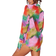 PrettyLittleThing Abstract Printed Oversized Beach Shirt - Purple