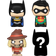 Batman Funko Bitty Pop! Dc Super Heroes: Robin & Scarecrow 4-Pack