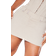 PrettyLittleThing Shape Woven Micro Mini Skirt - Stone