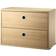 String Module with Drawers Wall Cabinet 58x42cm