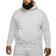 Nike Sportswear Club Fleece Pullover Hoodie - Dark Grey Heather/Matte Silver/White