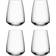 Orrefors Pulse Drinking Glass 35cl 4pcs