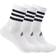 adidas 3-Stripes Cushioned Crew Socks 3-pack - White