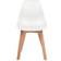 vidaXL Polypropylene Kitchen Chair 82cm 6pcs