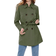 Only Valerie Double Breasted Trenchcoat - Green/Grape Leaf