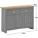 Timber Art Design Lisbon Adjustable Sideboard 112x82cm