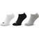 adidas Thin and Light Sportswear Low-Cut Socks 3-pack - Medium Grey Heather/White/Black
