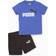 Puma Unisex Kinder Minicats T-Shirt und Shorts Jogginganzug, Royal Sapphire