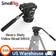 Smallrig heavy-duty fluid video head, step-less damping dh10 for camera tripod