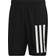 adidas Classic Length 3-stripes Swim Shorts - Black/White