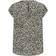 Only Printed Top with Short Sleeves - Grey/Pumice Stone