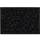 JVL Harlequin Scraper Rubber Pin Doormat Black