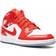 Nike Air Jordan 1 Mid SE GS - Chile Red/White/Pollen