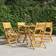 vidaXL Folding Garden Chairs 4