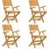 vidaXL Folding Garden Chairs 4