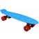 Charles Bentley Retro Mini Cruiser Skateboard, Blue