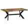 vidaXL Stylish Wooden Dining Table 100x200cm