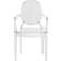 Kartell Lou Lou Ghost Kitchen Chair 63cm