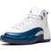 Nike Air Jordan 12 Retro GS - White/French Blue/Metallic Silver/Varsity Red