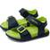 Geox fusbetto navy/lime synthetic strap sandals