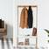 Relaxdays Coralie Brown Clothes Rack 70.5x150cm