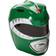 Disguise Green Ranger Adult Helmet Green/Gray/Red