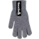 Sock Snob Knitted Magic Thermal Wool Gloves - Grey
