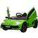Homcom Lamborghini SVJ Ride On Electric Car 12V, Green