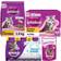 Whiskas kitten complete dry food food pouches milk bundle of 4