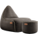 SACKit Canvas Lounge Chair & Pouf Bean Bag 2pcs