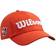 Wilson Pro Tour Hat - Orange/White