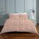 Sleepdown Ruched Pleats Duvet Cover Pink (260x220cm)
