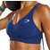Gymshark Vital Seamless 2.0 V Neck Sports Bra - Stellar Blue Marl