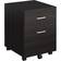 Vinsetto Locking Office Filing Black Storage Cabinet 40x54.6cm