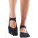 ToeSox Full Toe Bellarina Yoga Socks - Black