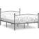 vidaXL Bed Frame with Slatted Base 105cm 160x200cm