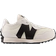 New Balance Little Kid's 327 Bungee Lace - White with Black