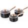Tower Linear Cookware Set with lid 3 Parts