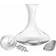 Final Touch Twister Glass Aerator Wine Carafe 3pcs 0.75L