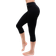 Tridri Women's 3/4 Performance Leggings - Black