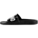 Moschino Pool Sliders with Logo - Black