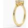 Selene Three Stone Diamond Engagement Ring - Gold/Transparent