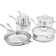 Demeyere Atlantis Cookware Set with lid 10 Parts