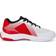 Puma Kid's Varion Jr Indoor Court Shoe - White/Black/High Risk Red