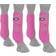 Tough-1 Vented Sport Boots 4pack - Pink
