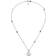 Gucci Double G Necklace - Silver/White/Turquoise/Topaz