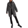 New Look Faux Fur Teddy Long Coat - Dark Grey