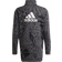 adidas Future Icons Hybrid Animal Print Cotton Loose Halfzip Dress - Grey Six /Black /White